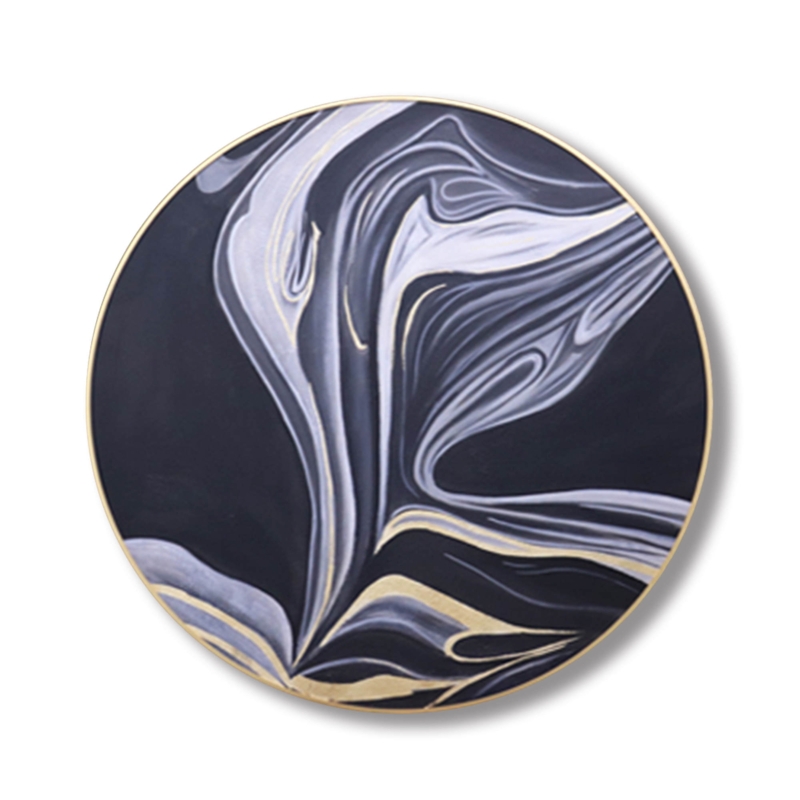 Black Silk Wall Art