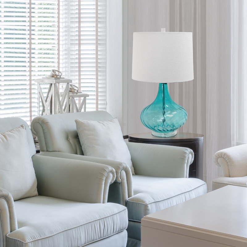 Borchardt Glass 24" Table Lamp