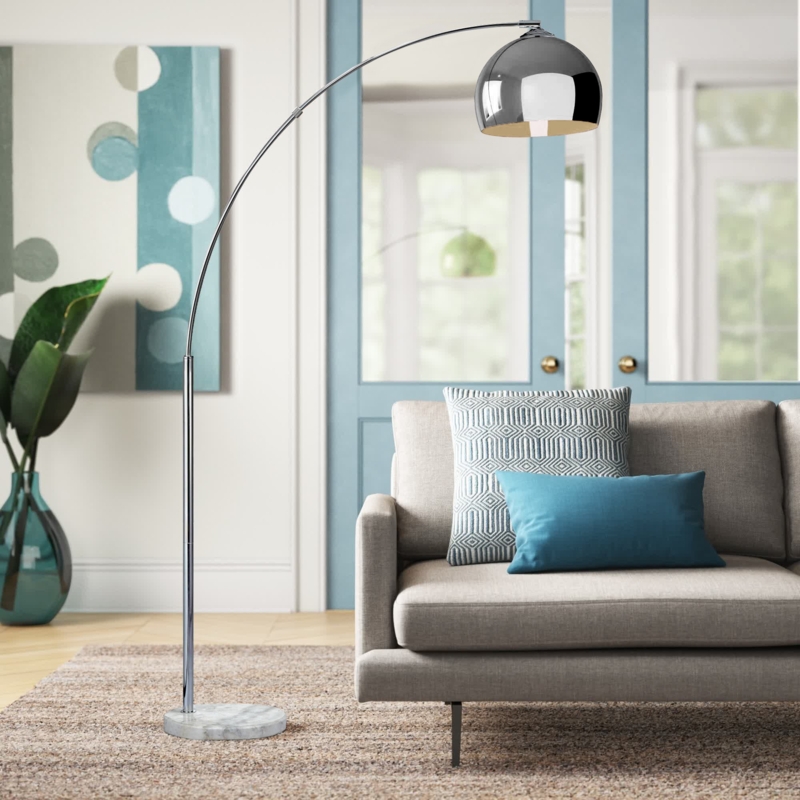 Brandea 67'' Arched Floor Lamp
