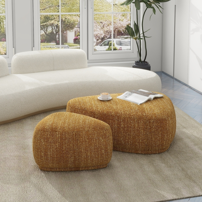 Britnae Upholstered Pouf
