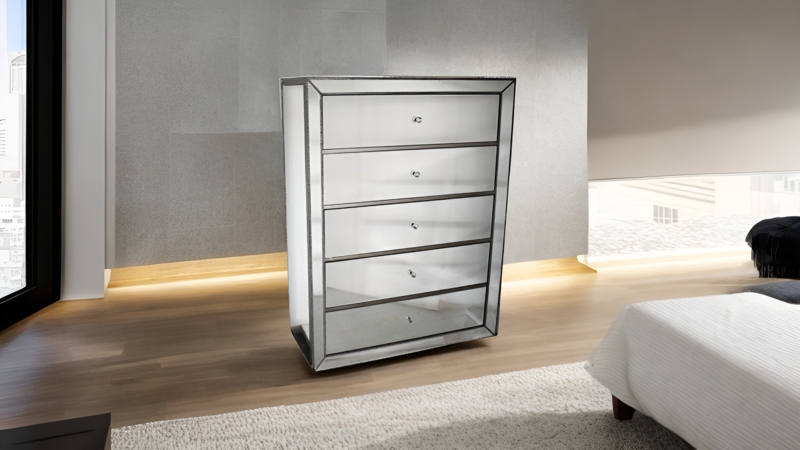 Bushley 5 - Drawer Dresser