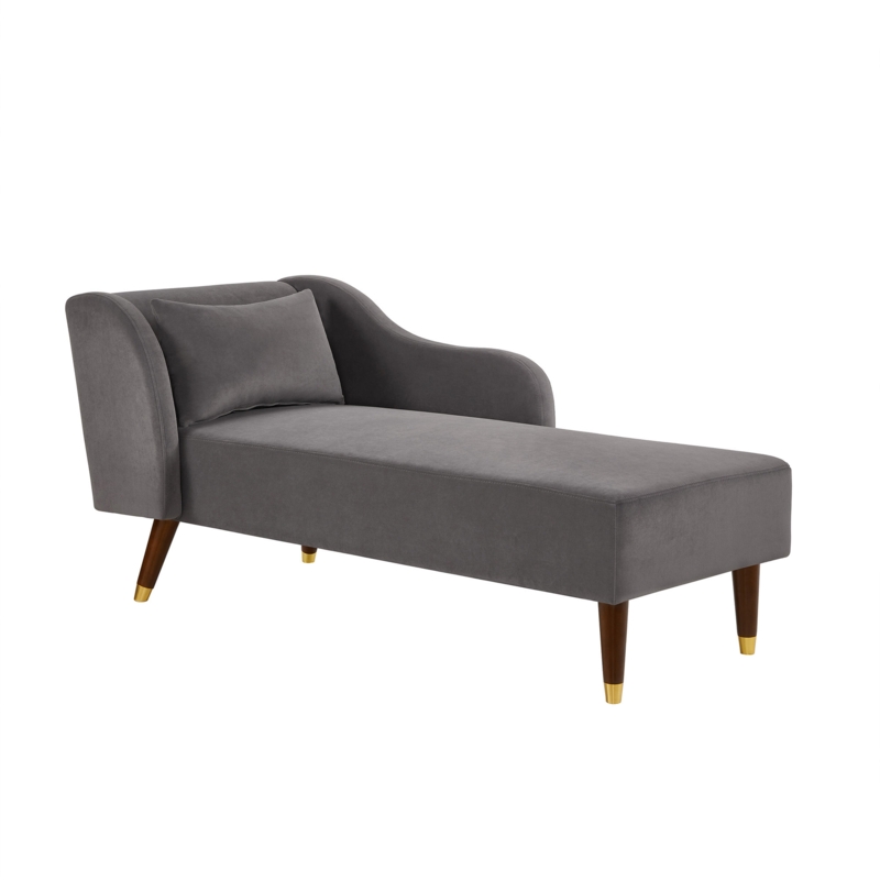 Calpurnia Velvet Chaise Lounge
