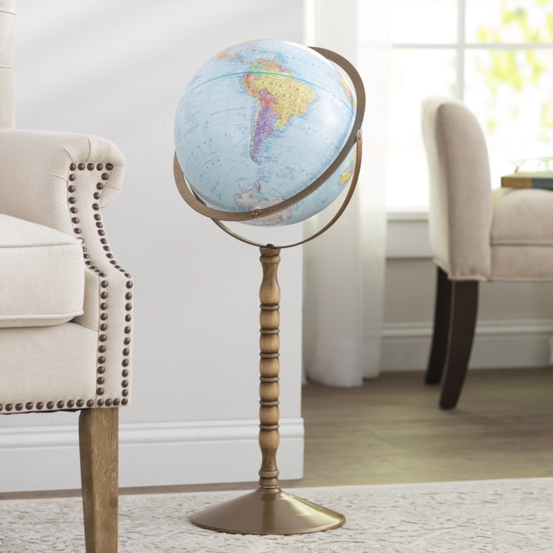 Cardboard Floor Globe