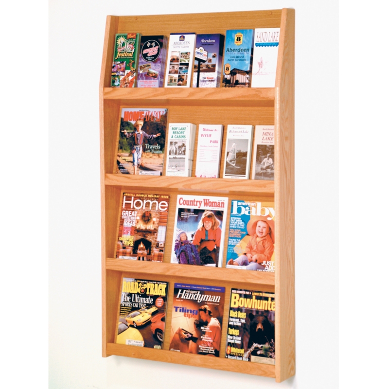 Caron Wood Magazine Rack