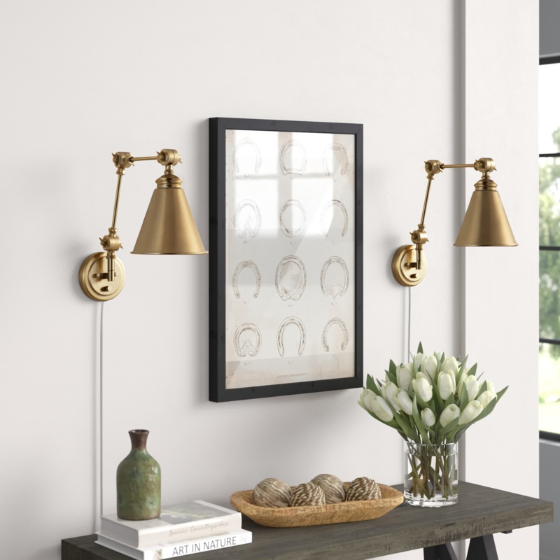 Cessna 2 - Light Swing Arm Wall Sconces (Set of 2)