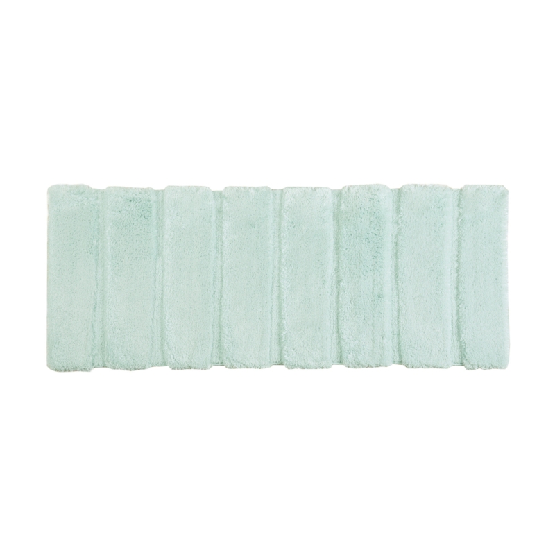 Chanchal Tufted Pearl Channel Bath Rug
