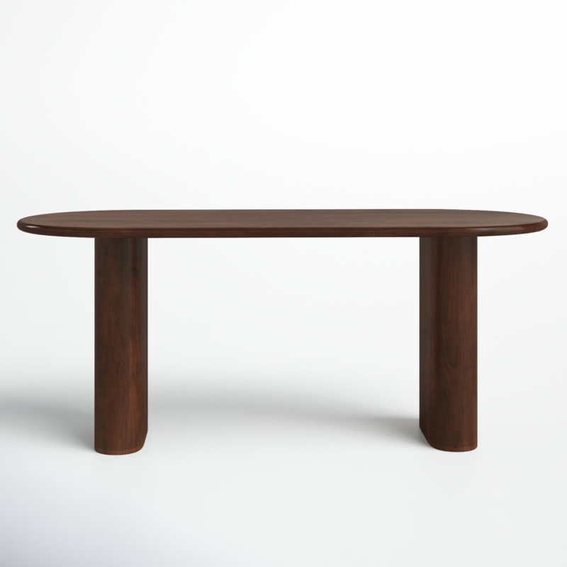 Chetna Oval Solid Wood Dining Table
