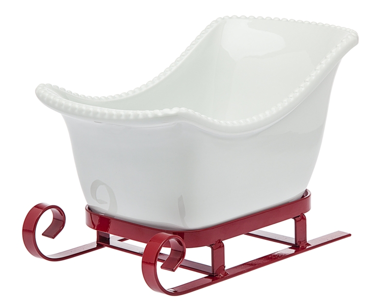 Christmas Sleigh Serving Bowl