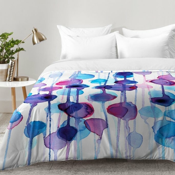 CMYKaren Modern & Contemporary Abstract Comforter Set (Set of 2)