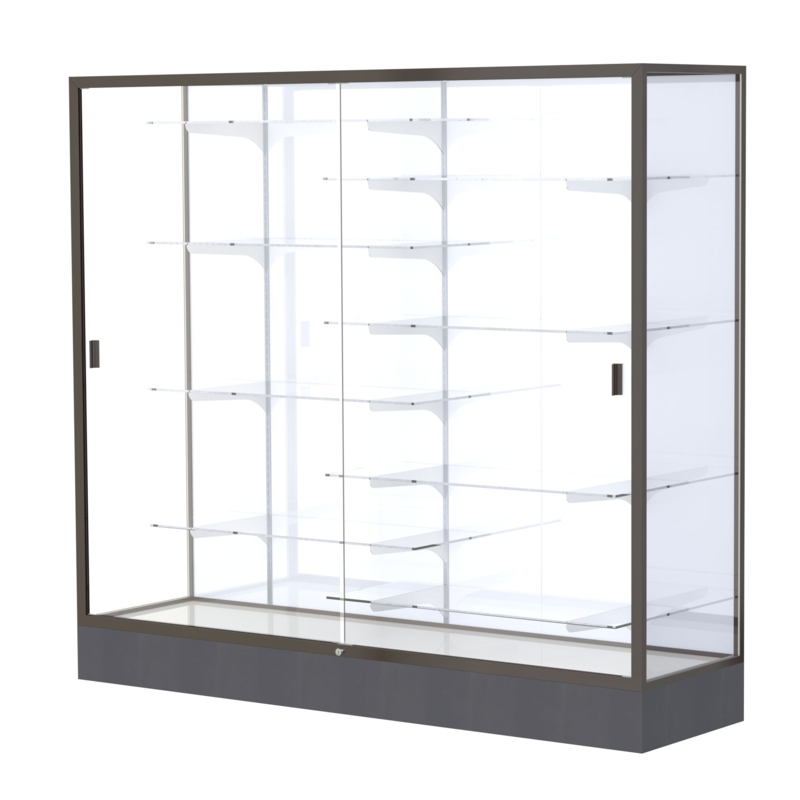 Colossus Series 66'' H Metal Trophy Display Case