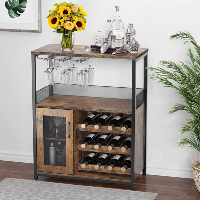 Cornecia Wine Bottle u0026 Glass Rack