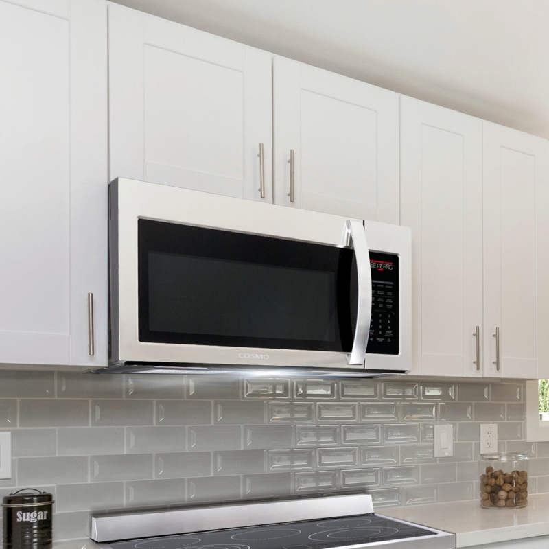 Cosmo 1.9 Cubic Feet Over-The-Range Microwave with Sensor Cooking