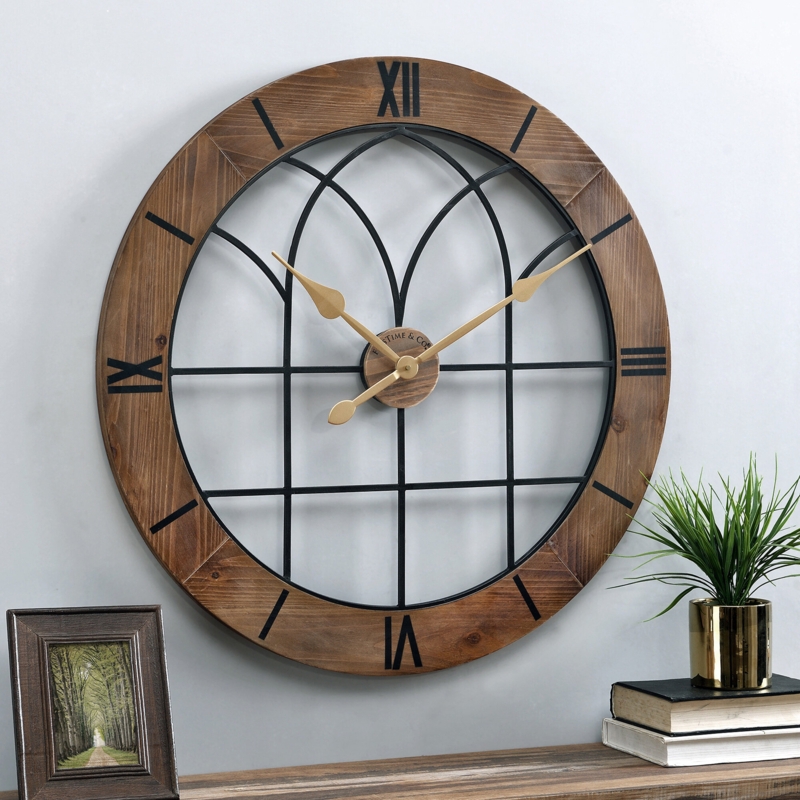 Covington Wood Wall Clock