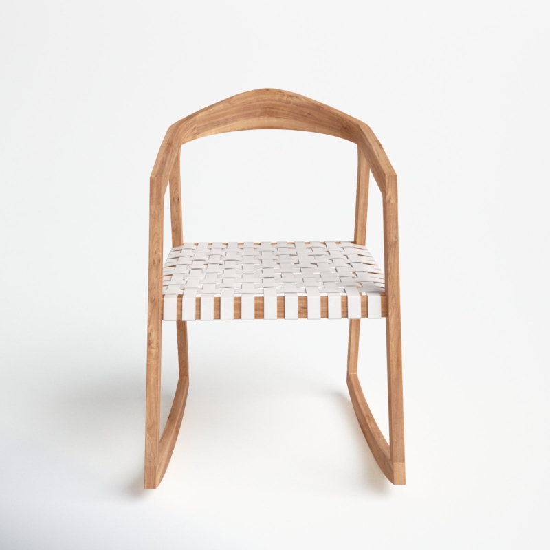 Crawford Solid Wood Rocking Chair