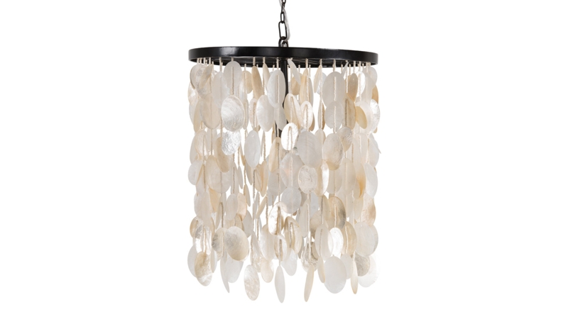 Cristian 1 - Light Matte Black Unique/Statement Pendant
