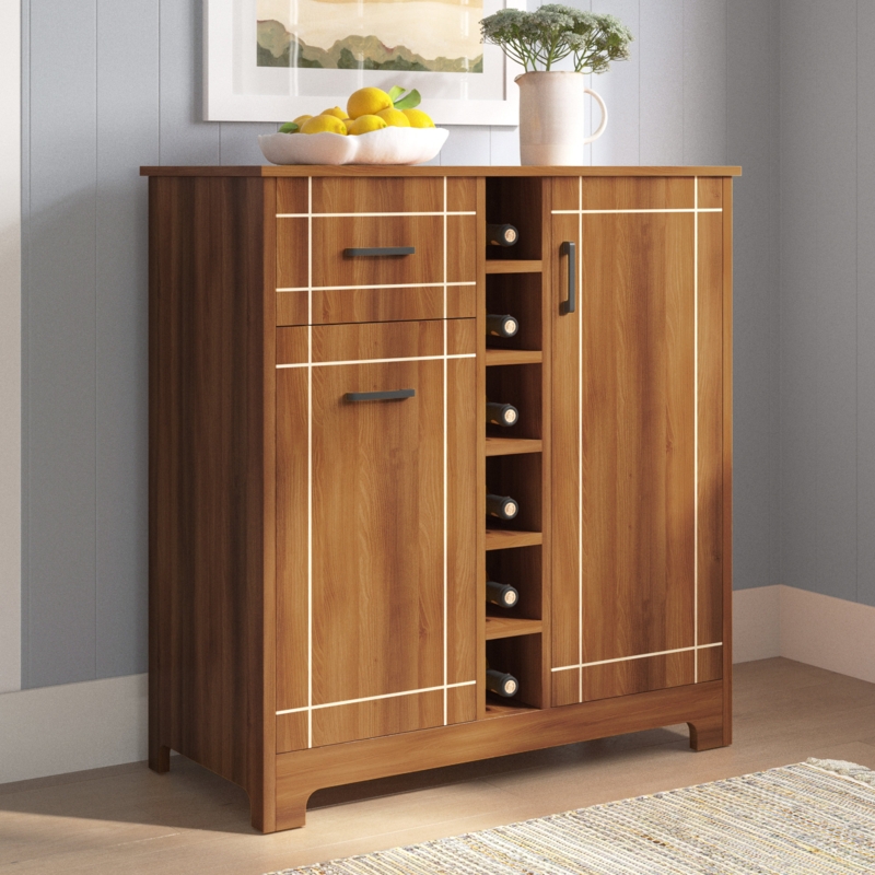 Crockett 33.75'' Bar Cabinet