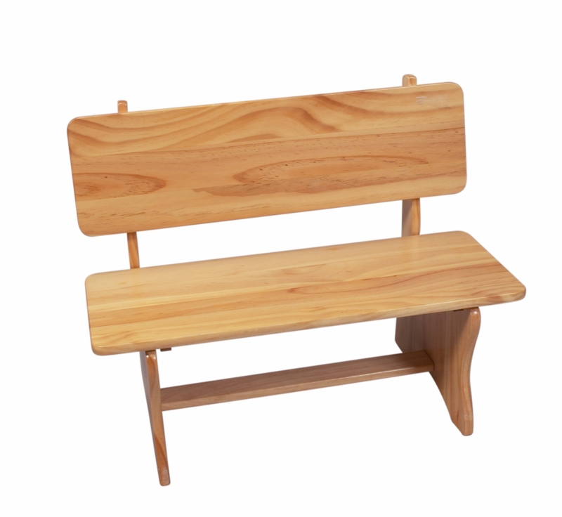 Dameron Kids 10'' Wood Bench and Ottoman