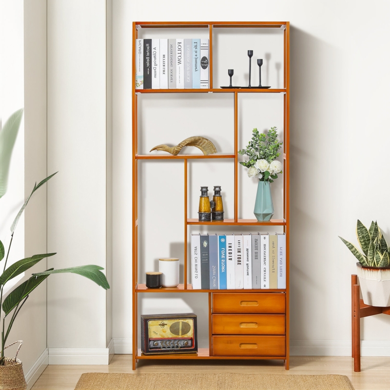 Dequavion Etagere Storage Bookcase