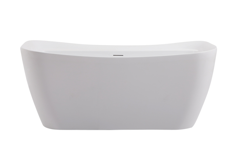 Dezra 66.94'' x 30.75'' Freestanding Soaking Bathtub