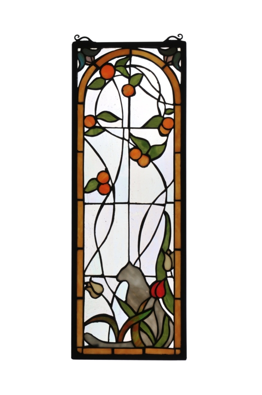 Diane Plants & Flowers Window Panel