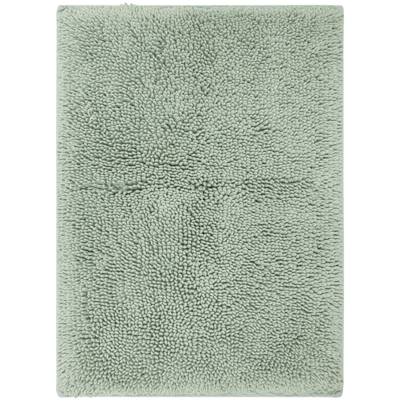 Dinuba Rectangle 100% Cotton Non-Slip Bath Rug