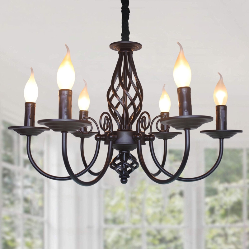 Dirksen 6 - Light Dimmable Classic / Traditional Chandelier