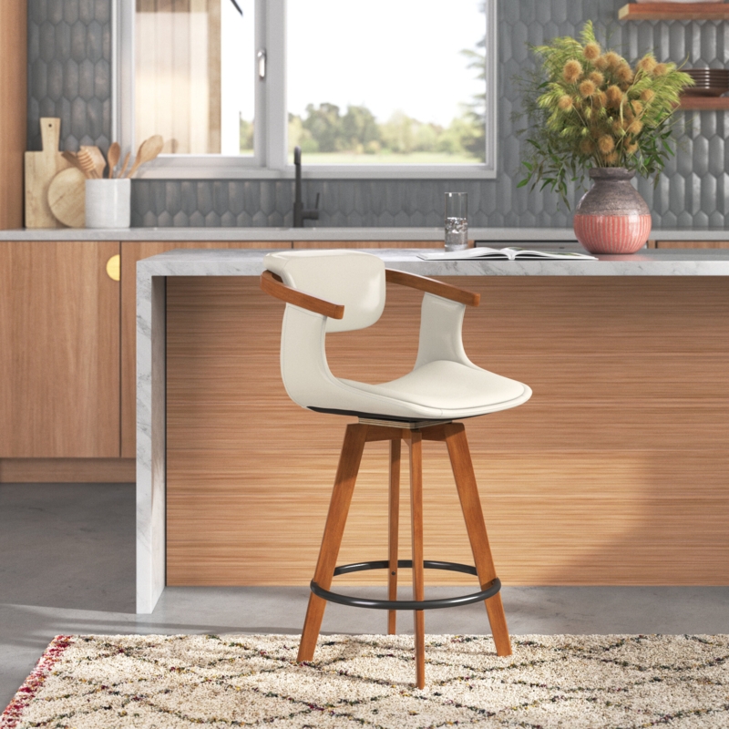 Dirksen Swivel 25.5'' Counter Stool