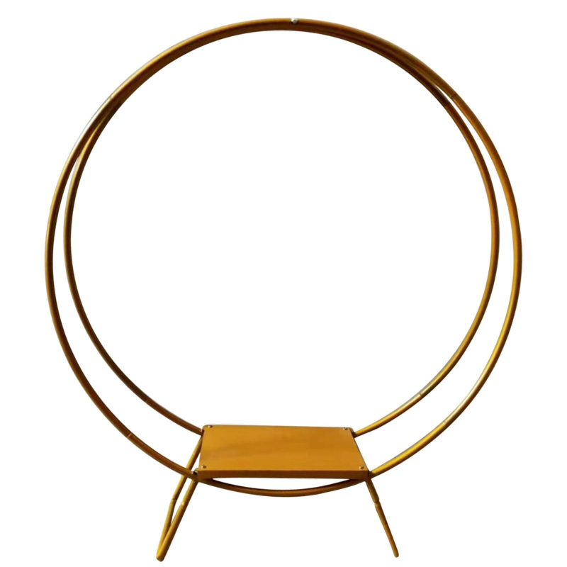 Double Hoop Metal Cake Stand