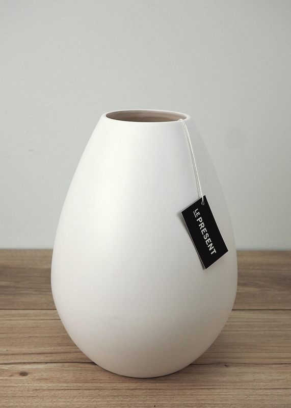 Drop Wide Medium Ceramic Vase
