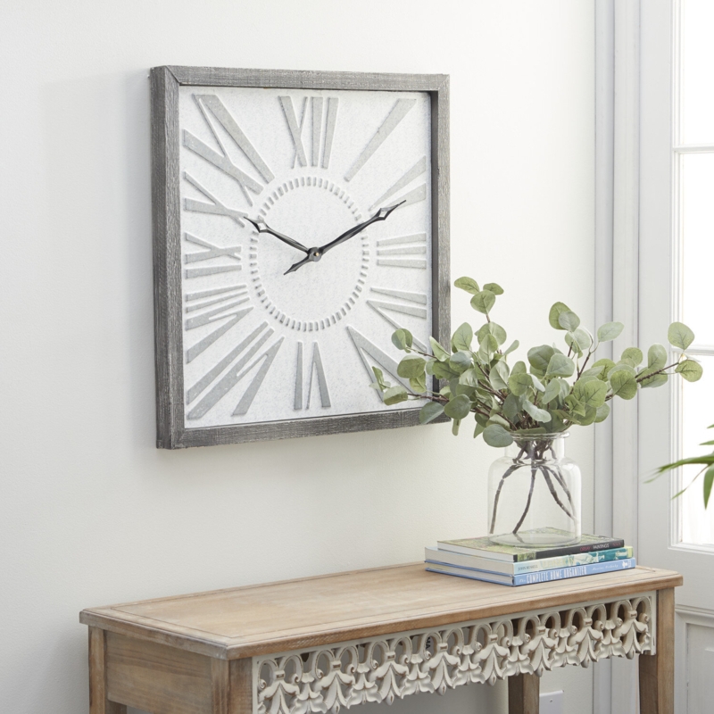 Edon Metal Wall Clock