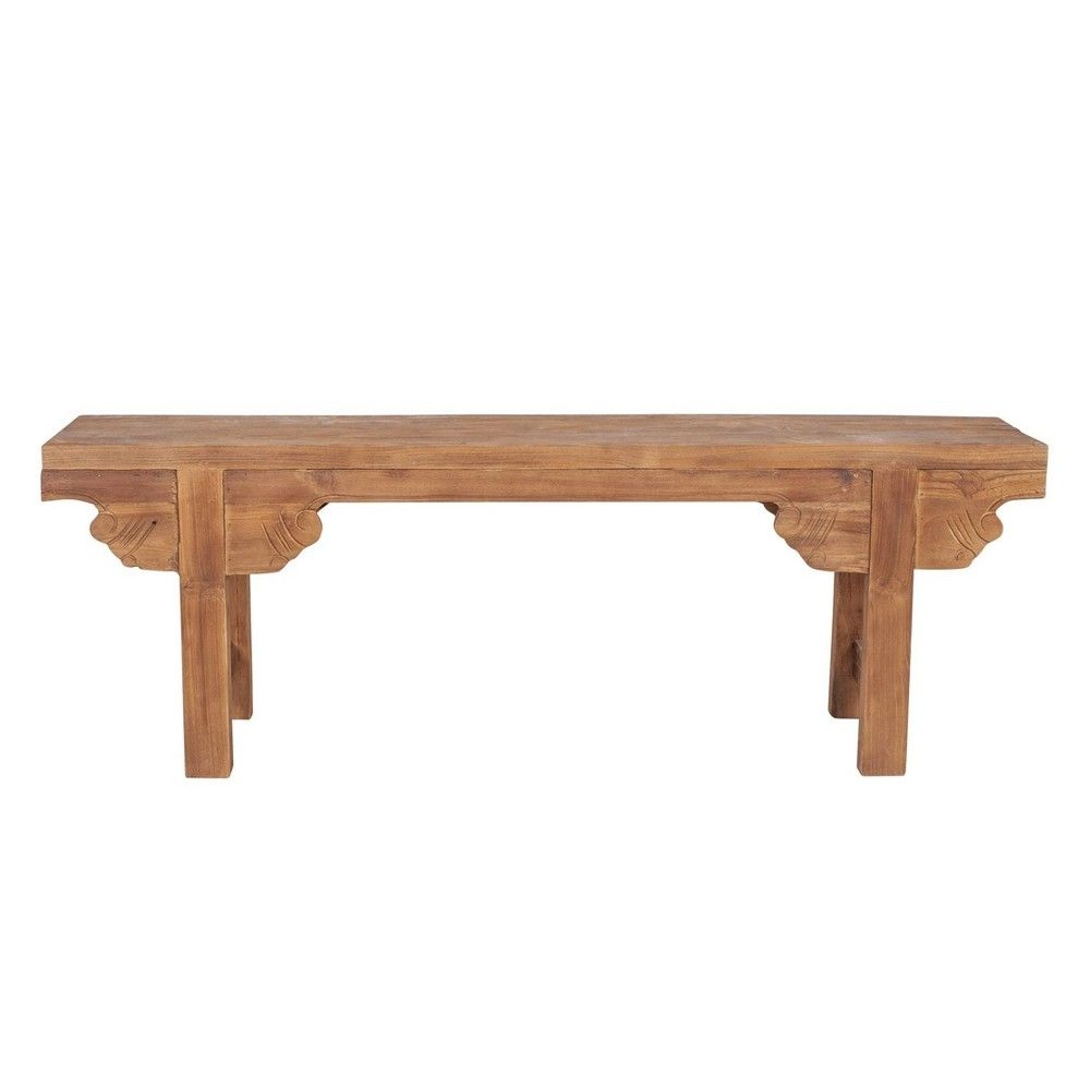 Ellen Mindi Wood Bench Brown - East at Main