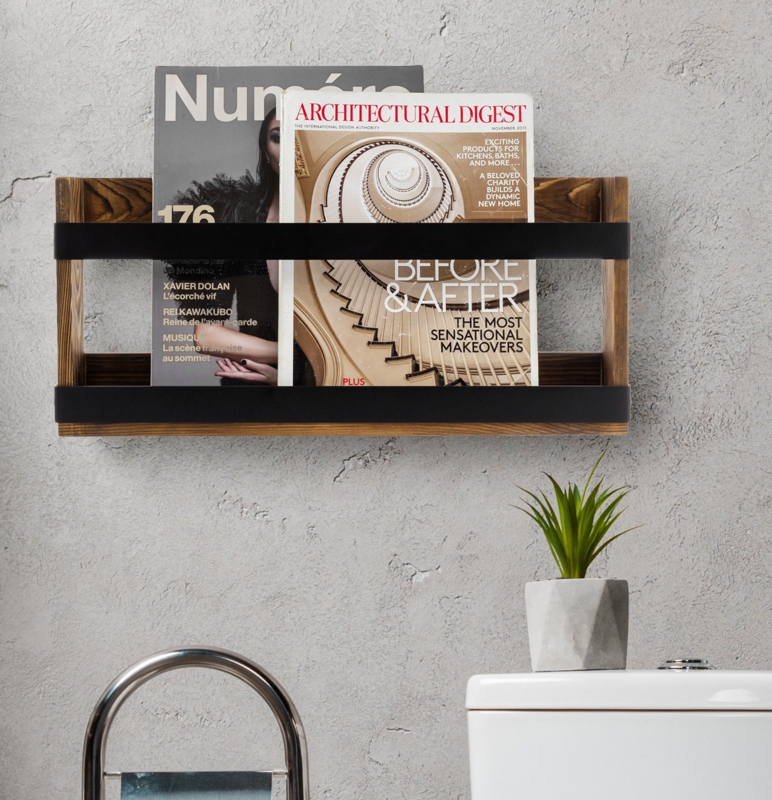 Elneta Free Standing Magazine Rack