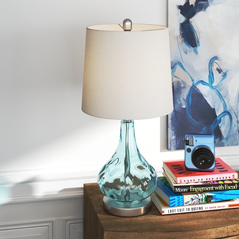 Emmalee Glass Table Lamp