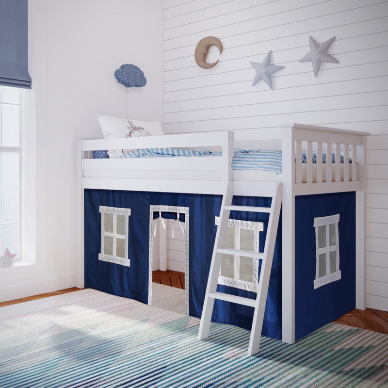 Ethridge Solid Wood Platform Loft Bed by Isabelle & Max