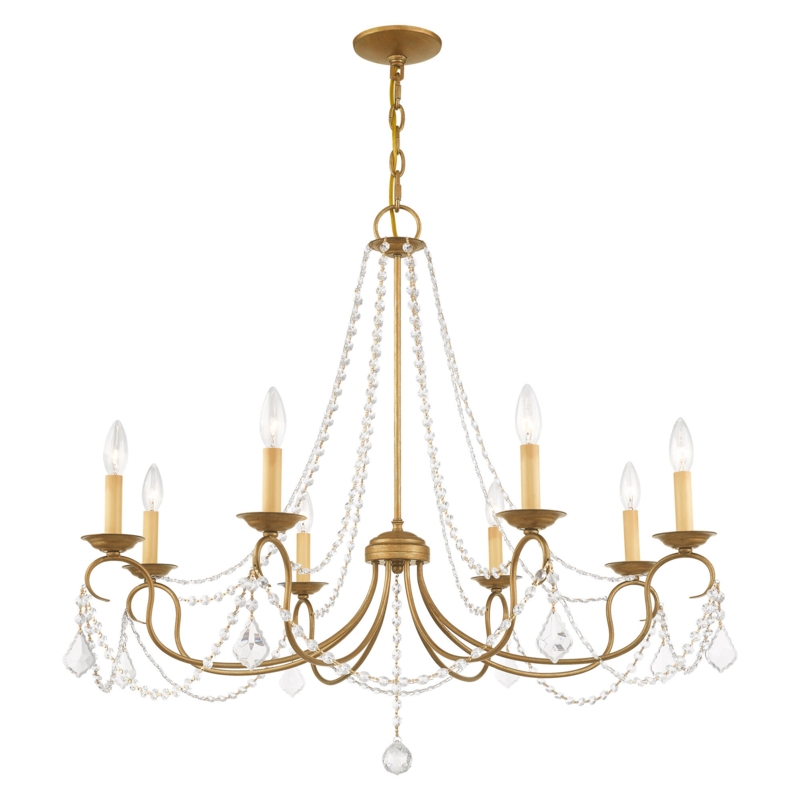 Fabio 8 - Light Dimmable Classic / Traditional Chandelier
