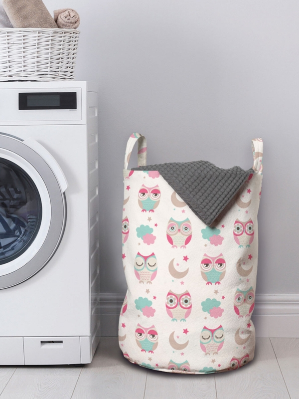 Fabric Laundry Bag with Handles