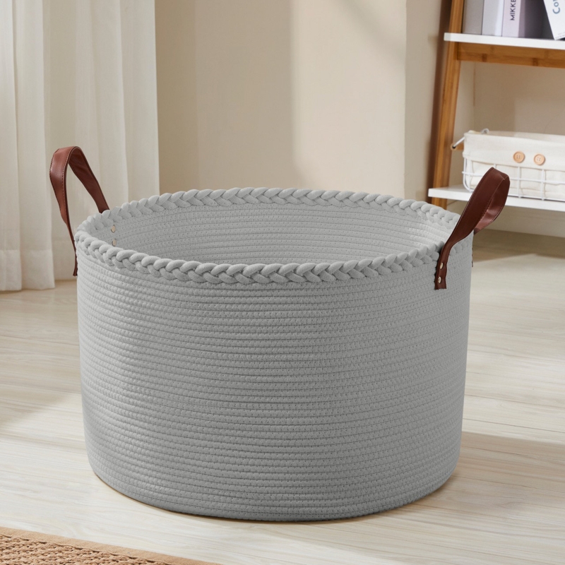 Fabric Laundry Hamper with Handles