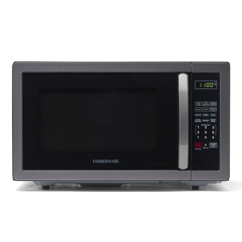 Farberware Classic Countertop Microwave Oven, 1.1 Cubic Feet cu. ft., 1000 watts, with Child Lock