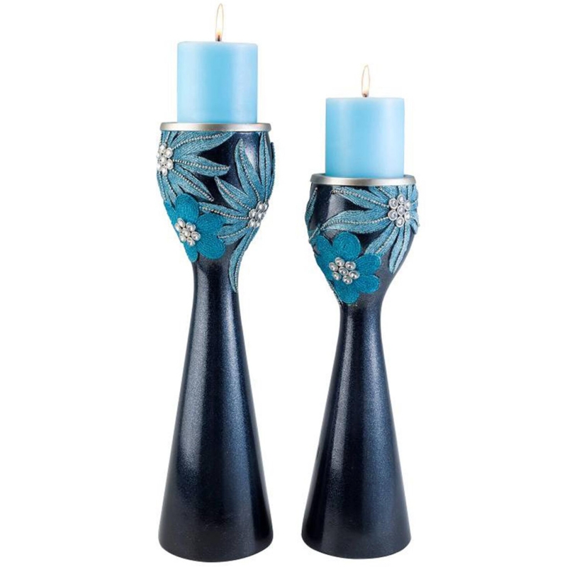 Fogel Polyresin Tabletop Candlestick