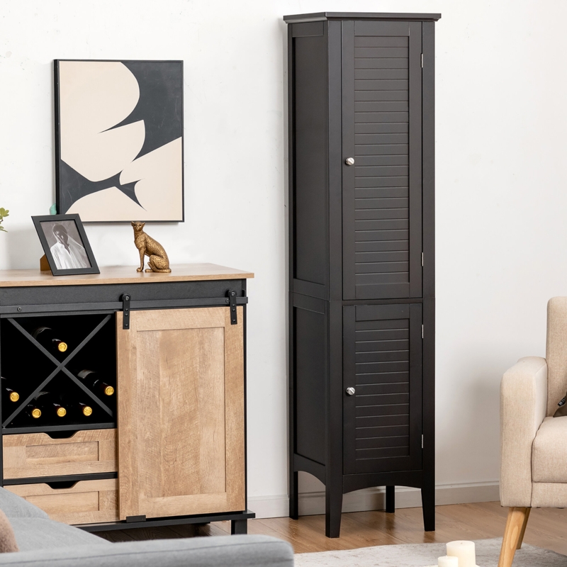 Freestanding Linen Cabinet