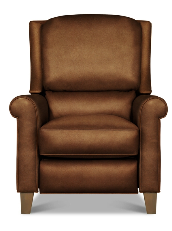 Gabriella 35" Wide Genuine Leather Manual Club Recliner