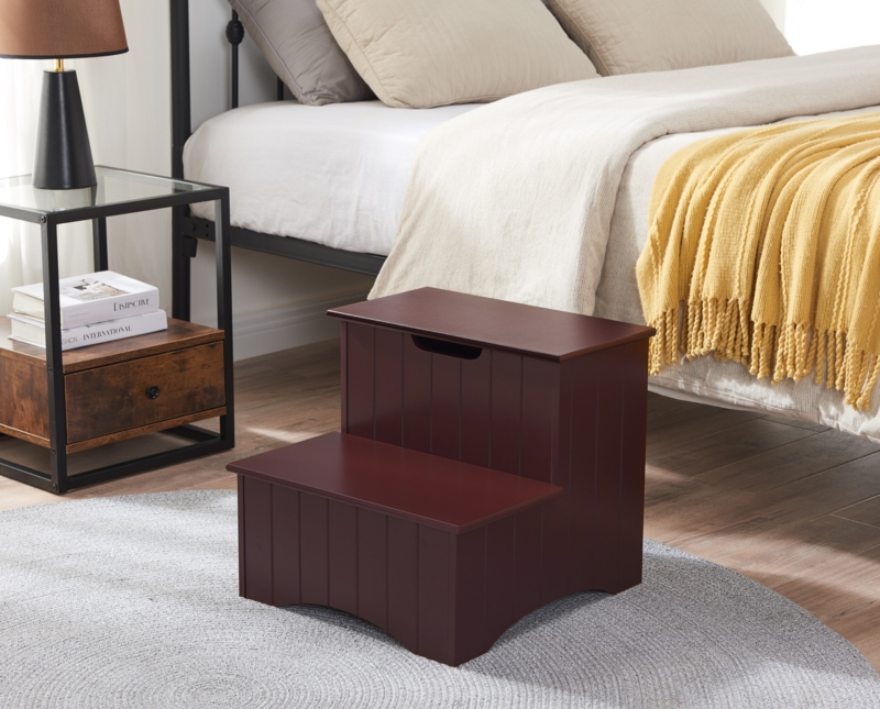 Gerolimos Step Stool with Storage