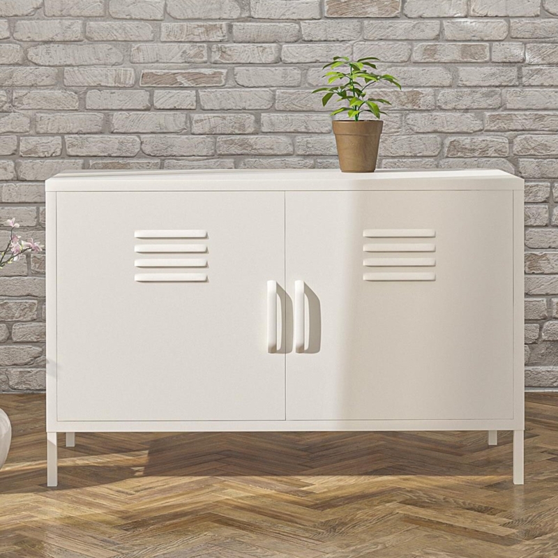 Gioia Steel Accent Cabinet