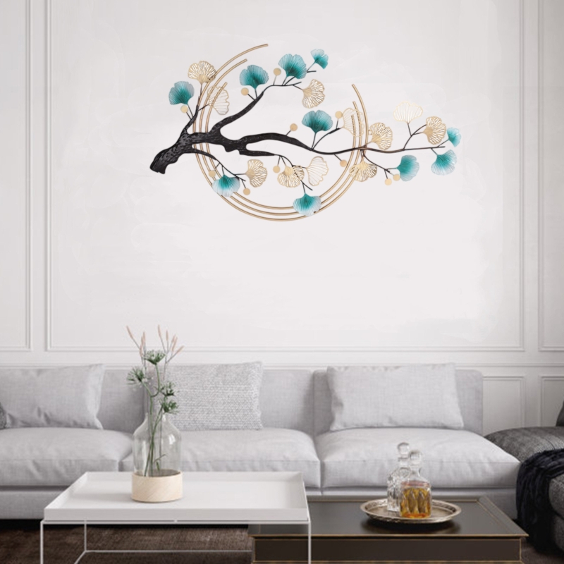 Glam Plants & Flowers Wall Decor on Metal