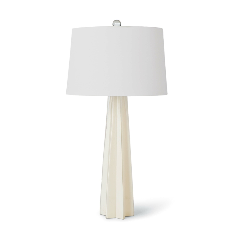 Glass Star Table Lamp