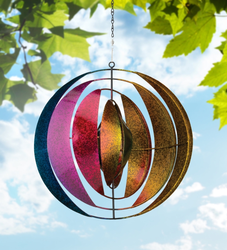 Hanging Wind Spinner - Illusion Round