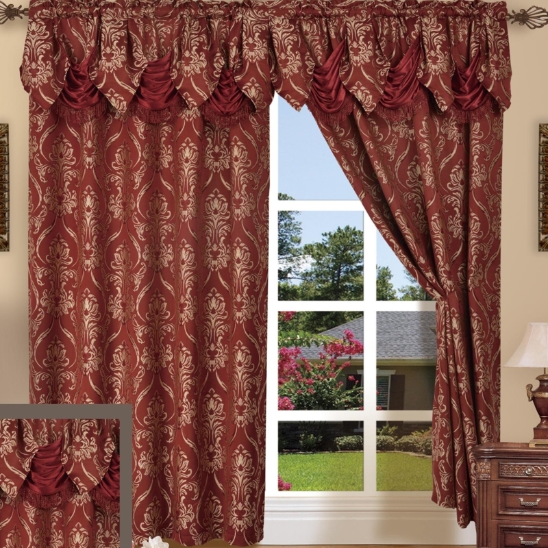 Heideman Polyester Room Darkening Curtain Pair (Set of 2)