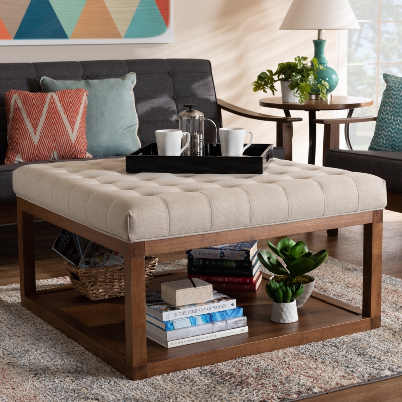 Hiller Upholstered Ottoman