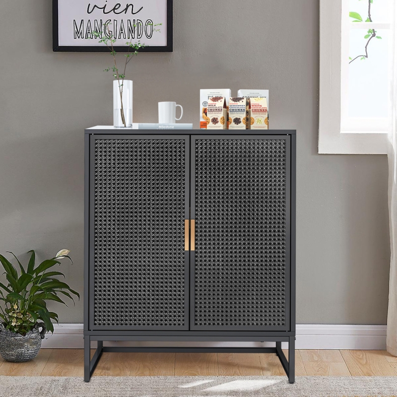 Hobley Iron Accent Cabinet