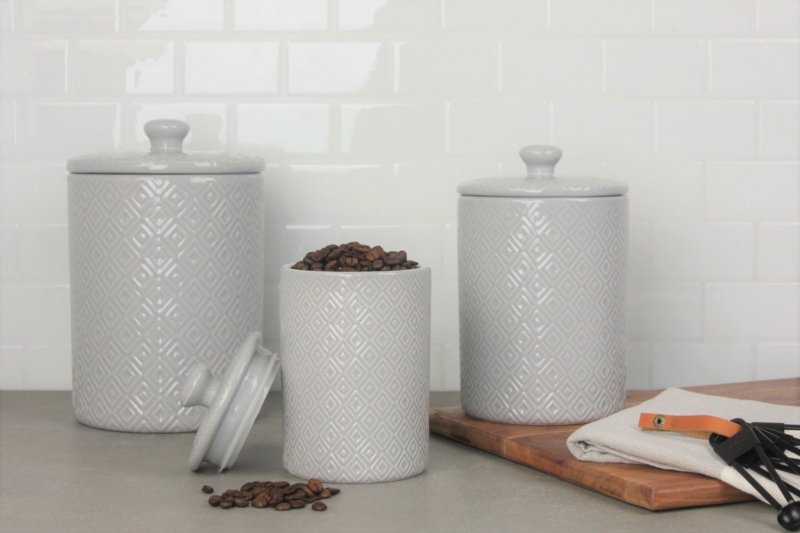 Ilse 3 Piece Kitchen Canister Set
